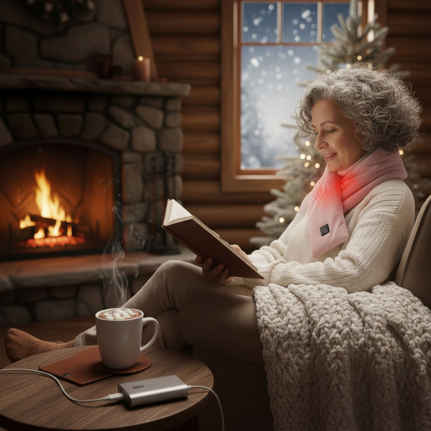 Bufanda Calefactable USB 3 en 1